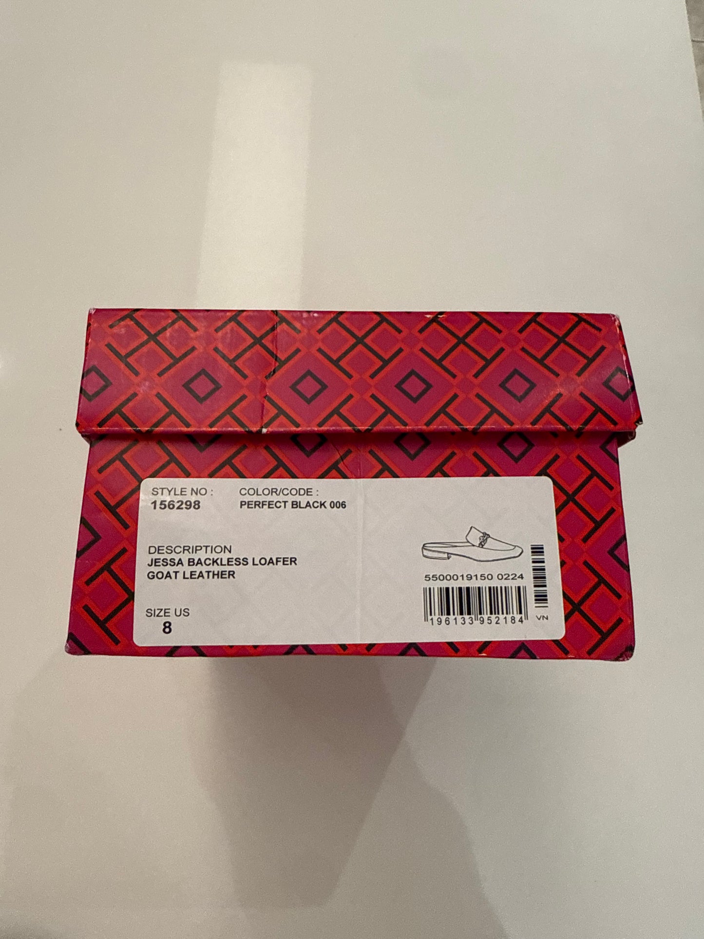 Tory Burch Jessa Backless Loafers Perfect Black 8M