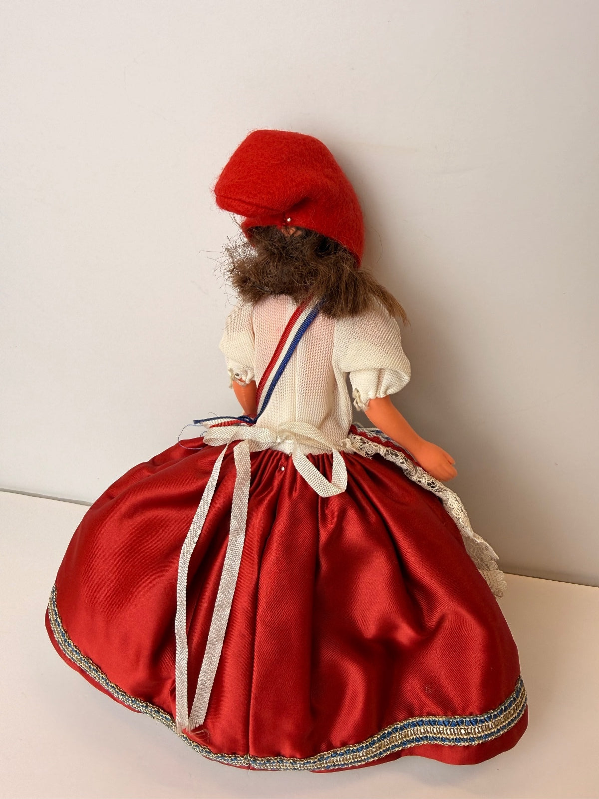 Vintage Petitcollin Rare French Costume Dolls Set of 3 Au Nain Bleu Paris