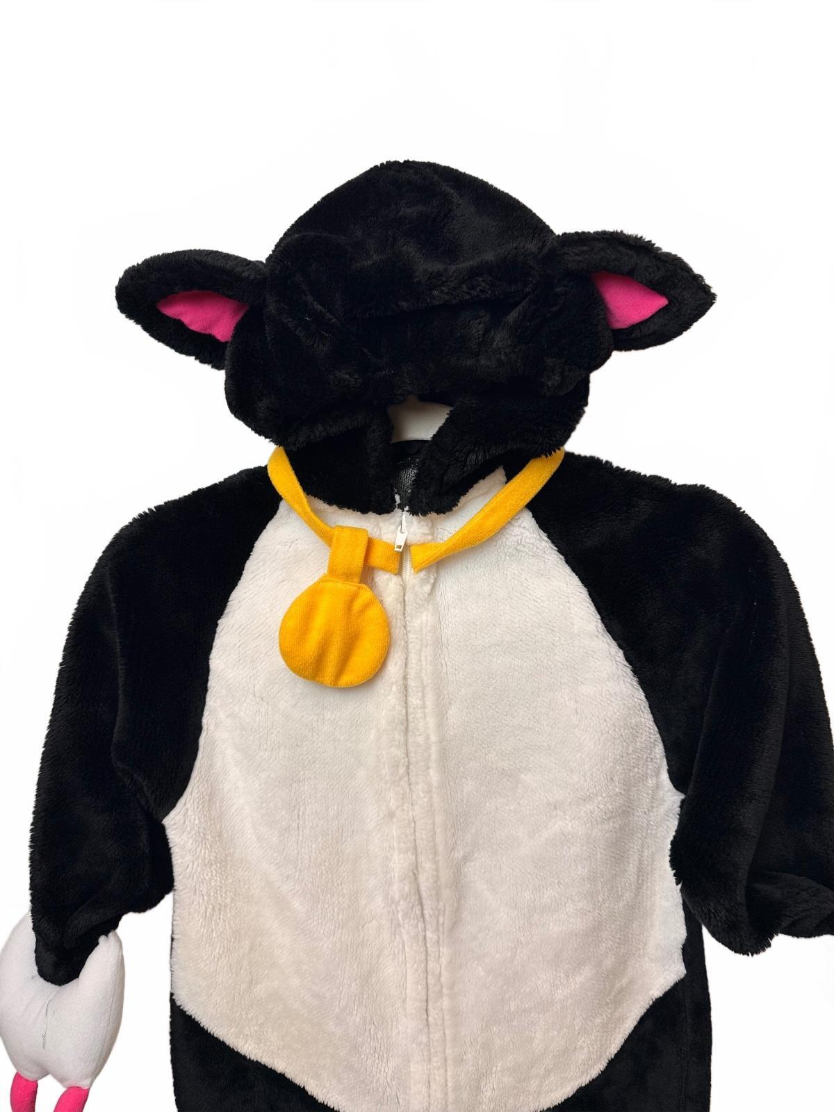 Vintage 1997 The Enchantment Collection Black Cat Halloween Costume Kids 6-6X