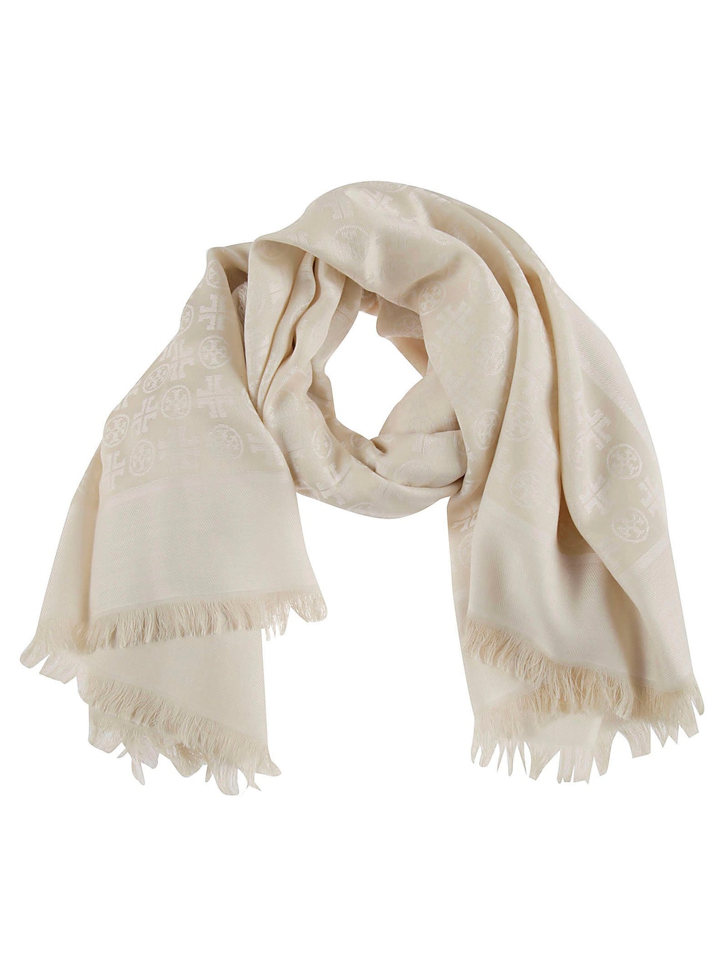 Tory Burch New Ivory Scarf