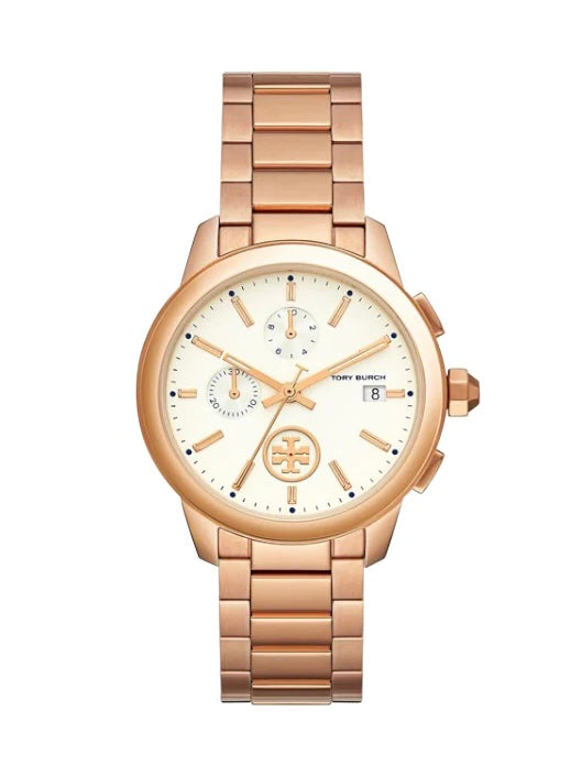 Tory Burch TBW1253 Collins Rose Gold Stainless Steel Watch