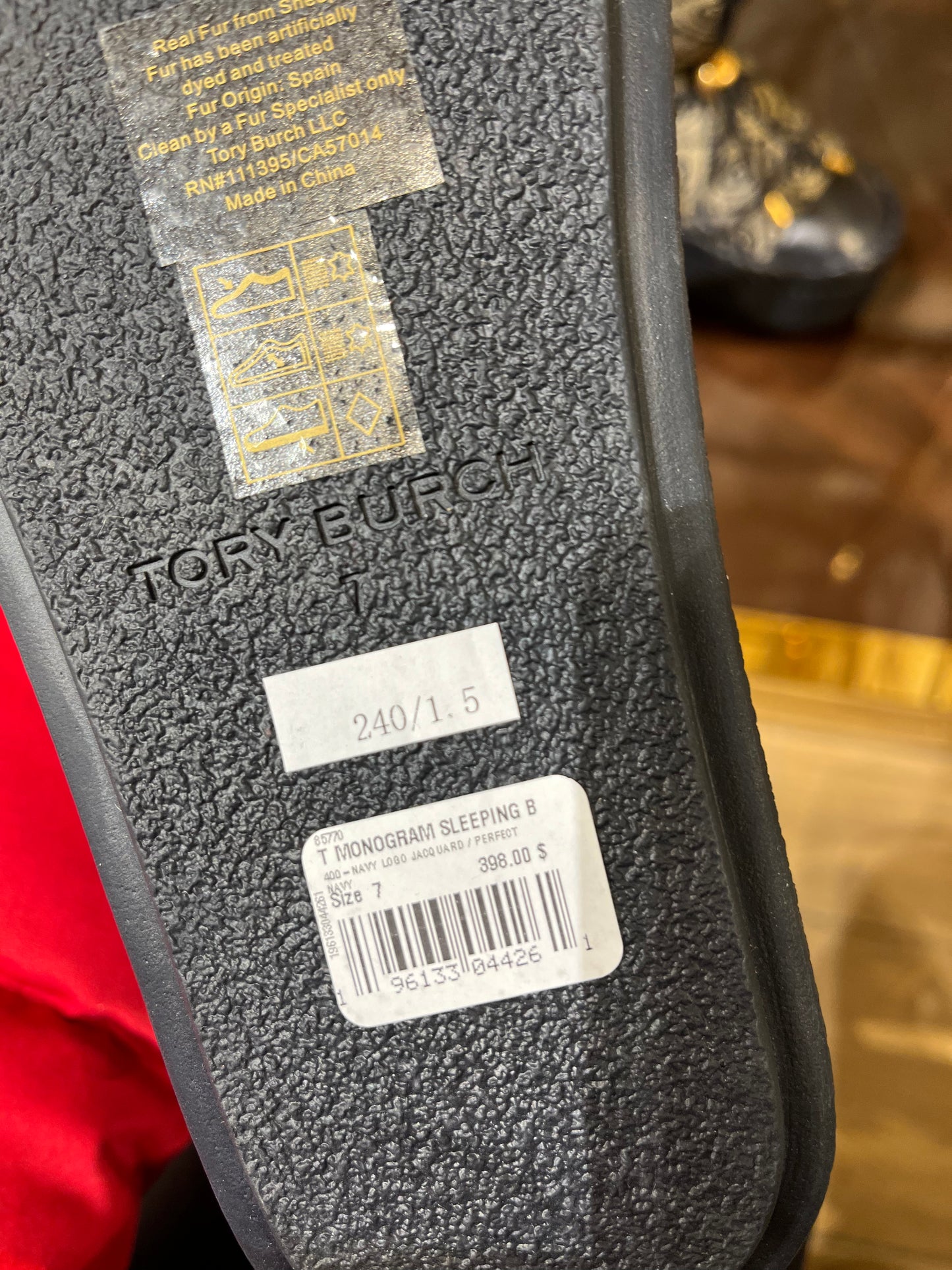 Tory Burch T Monogram Sleeping Bag Boot, Jacquard /Calf Leather, $398, ALL SIZES