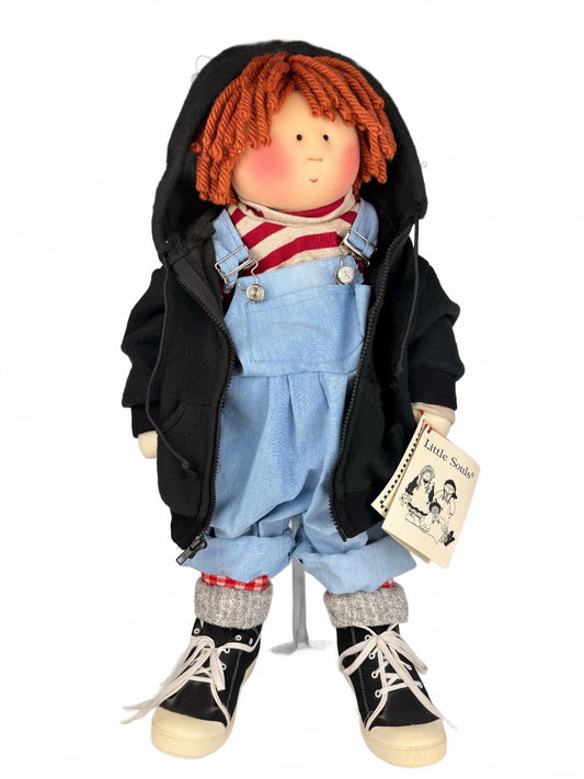 Vintage Little Souls Andrew Doll #45/500 Gretchen Wilson Handmade COA With Stand PRE-OWNED