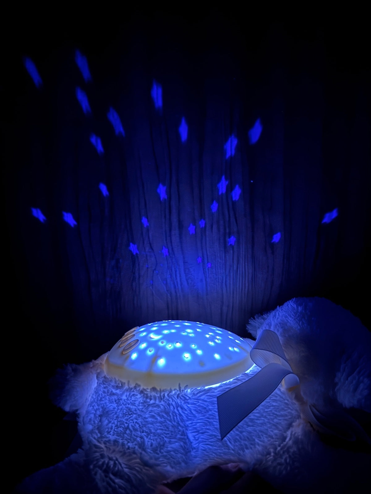 Pottery Barn Kids Cloud B Lamb Baby Nursery Star Projector Plush Night Light PRE-OWNED