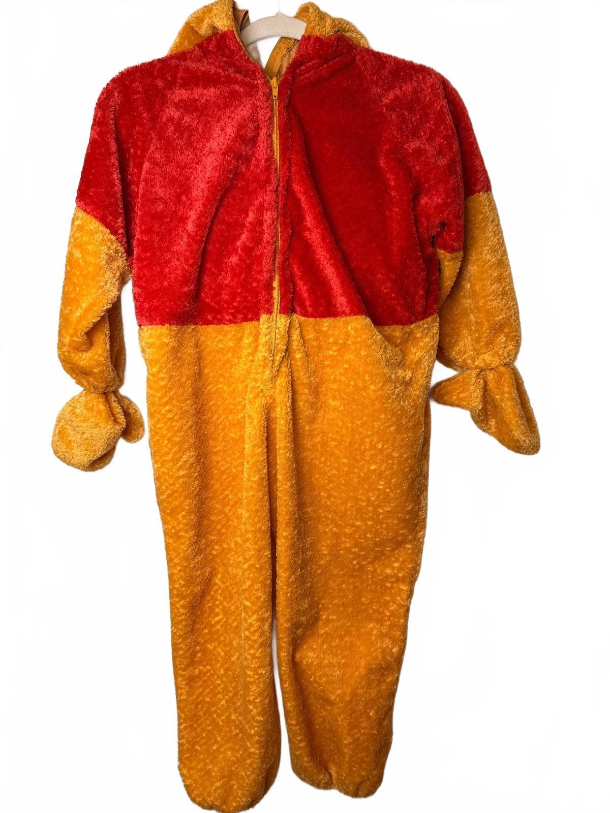 Disney Winnie the Pooh Kids Plush Halloween Costume Hooded One Piece Size S