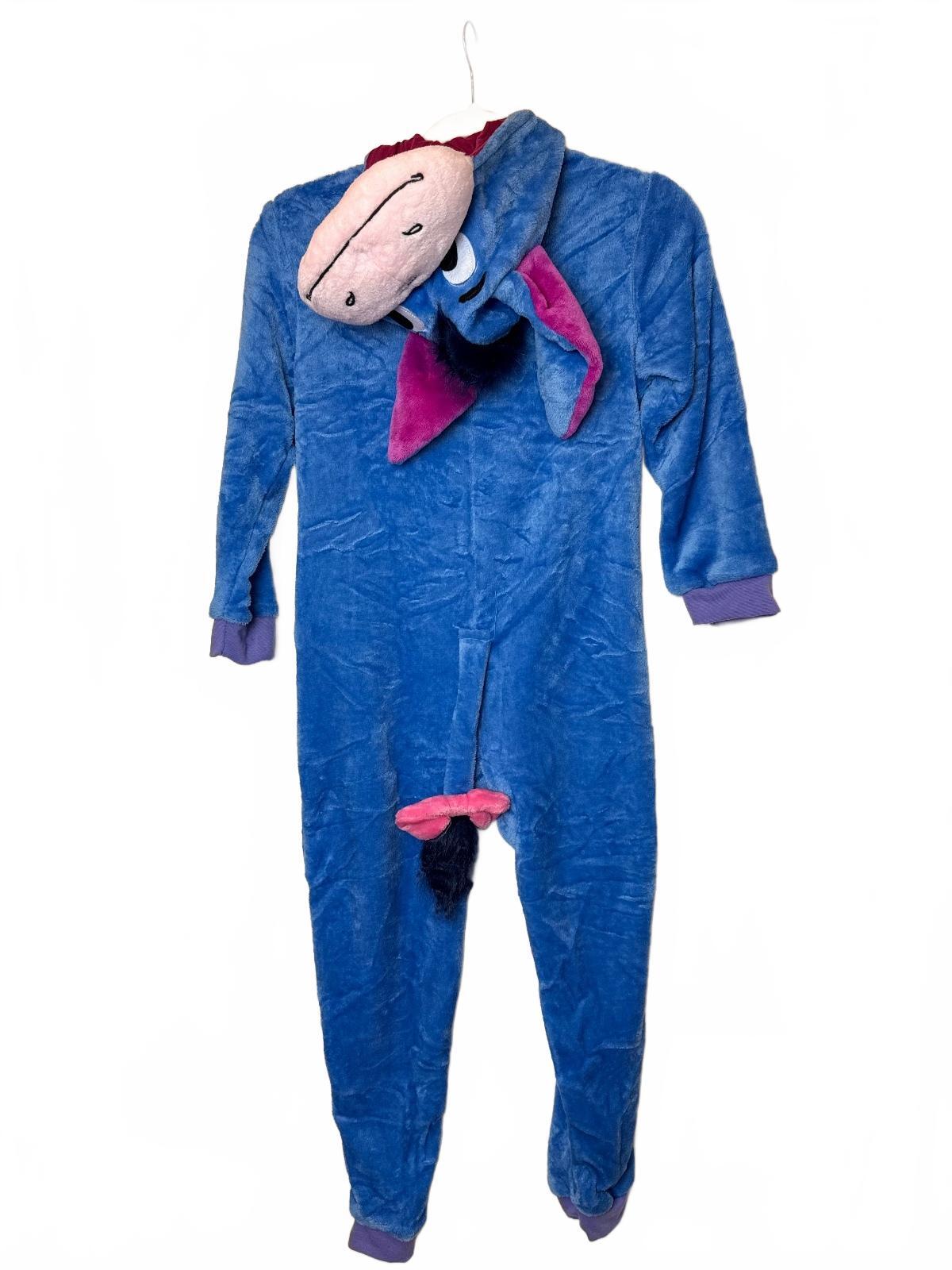 COSUSKET Disney Eeyore Kids Plush Hooded Halloween Costume Onesie Size 10 NWT