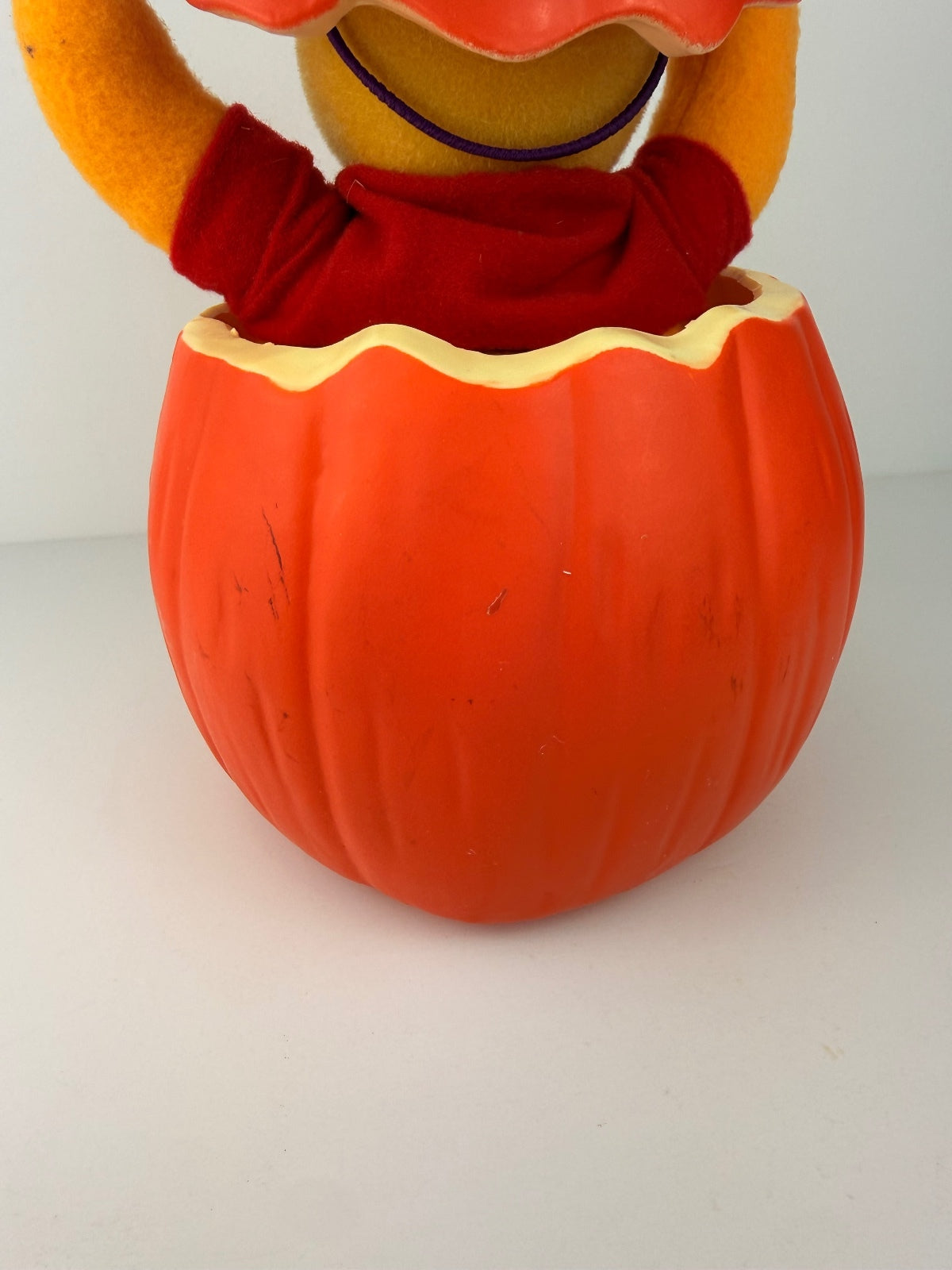 Vintage 1998 Telco Disney Winnie the Pooh Animated Halloween Pumpkin Untested