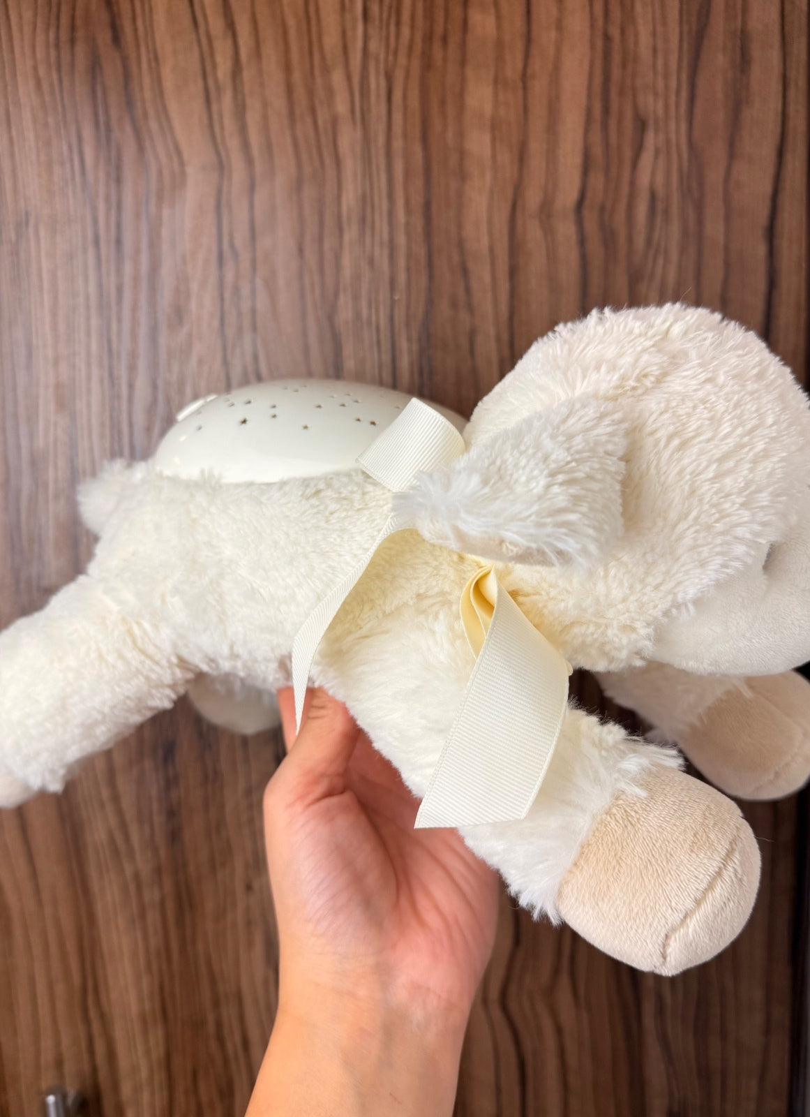 Pottery Barn Kids Cloud B Lamb Baby Nursery Star Projector Plush Night Light PRE-OWNED