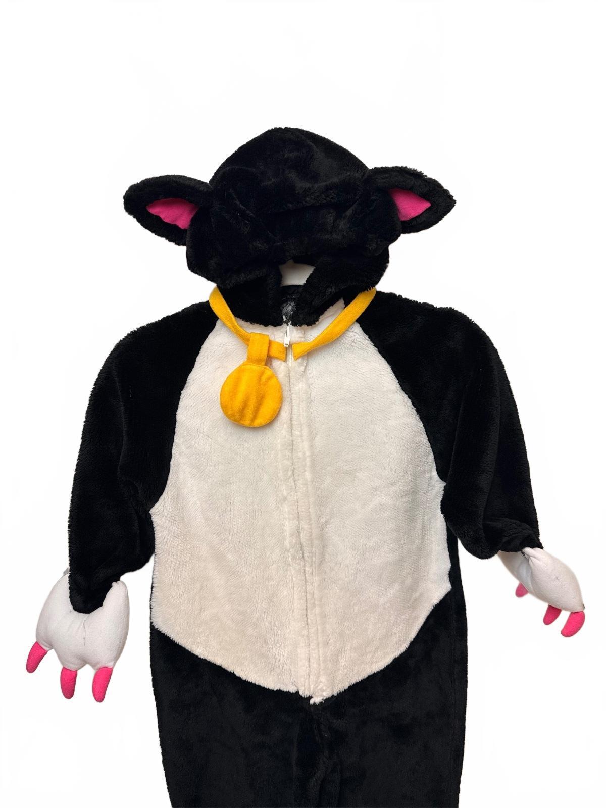 Vintage 1997 The Enchantment Collection Black Cat Halloween Costume Kids 6-6X