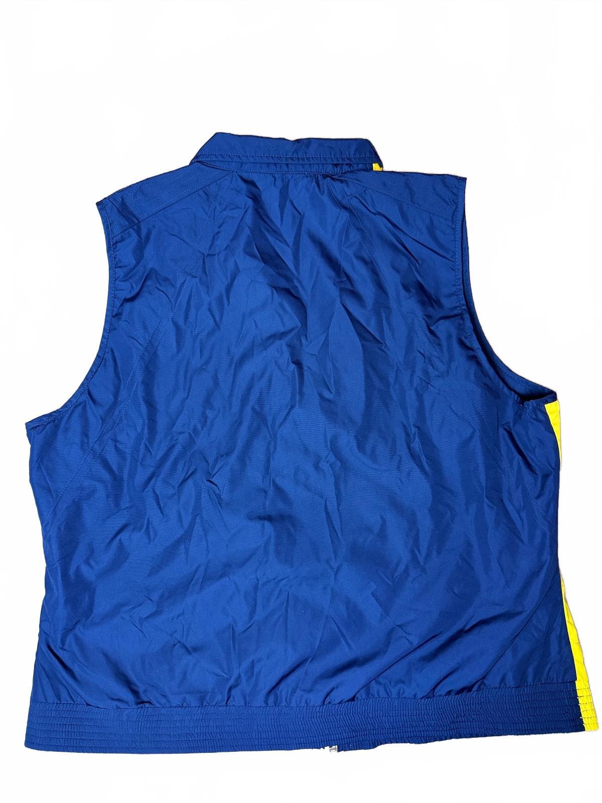 Lauren Ralph Lauren Women’s XL Reversible Colorblock Nautical Zip Vest LRL PRE-OWNED