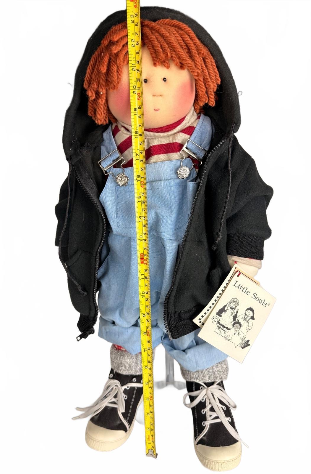 Vintage Little Souls Andrew Doll #45/500 Gretchen Wilson Handmade COA With Stand PRE-OWNED