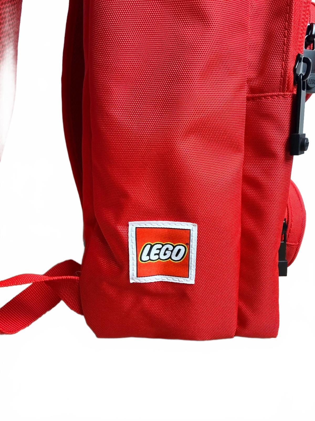 LEGO Brick 2x2 Red Backpack School Bag – New Without Tags Never Used