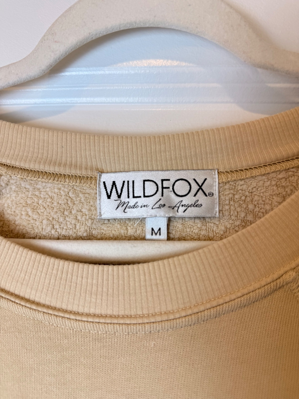 Wildfox Polly Want a Cocktail Parrot Graphic Sweatshirt Made in USA Women's M PRE-OWNED