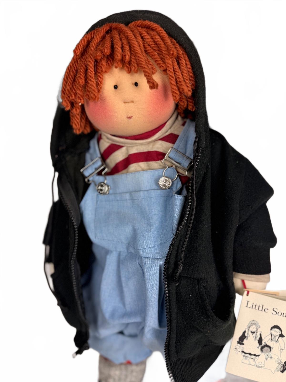 Vintage Little Souls Andrew Doll #45/500 Gretchen Wilson Handmade COA With Stand PRE-OWNED