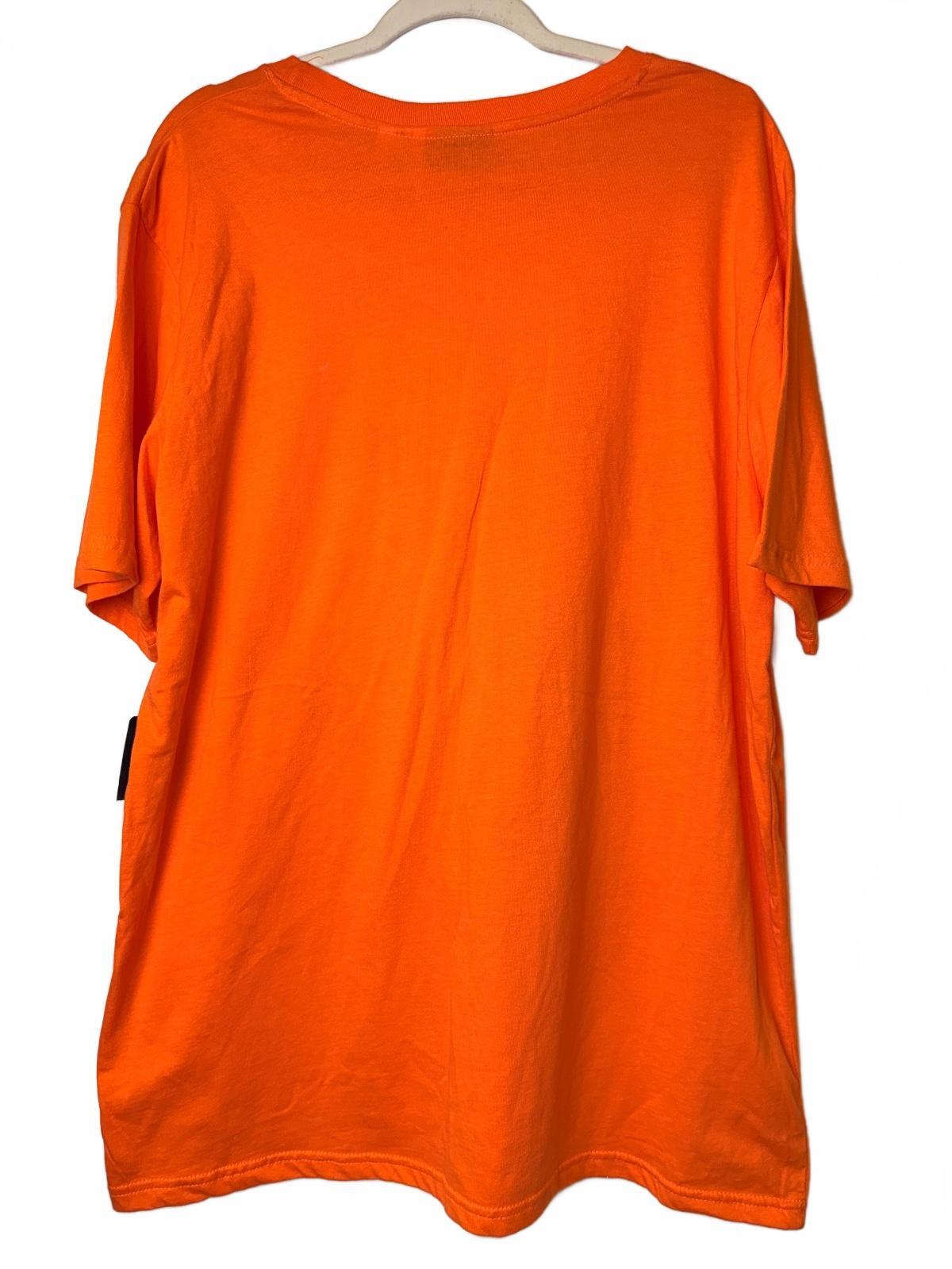Scooby-Doo Halloween Boo Orange Graphic T-Shirt Men’s XL Brand New NWT