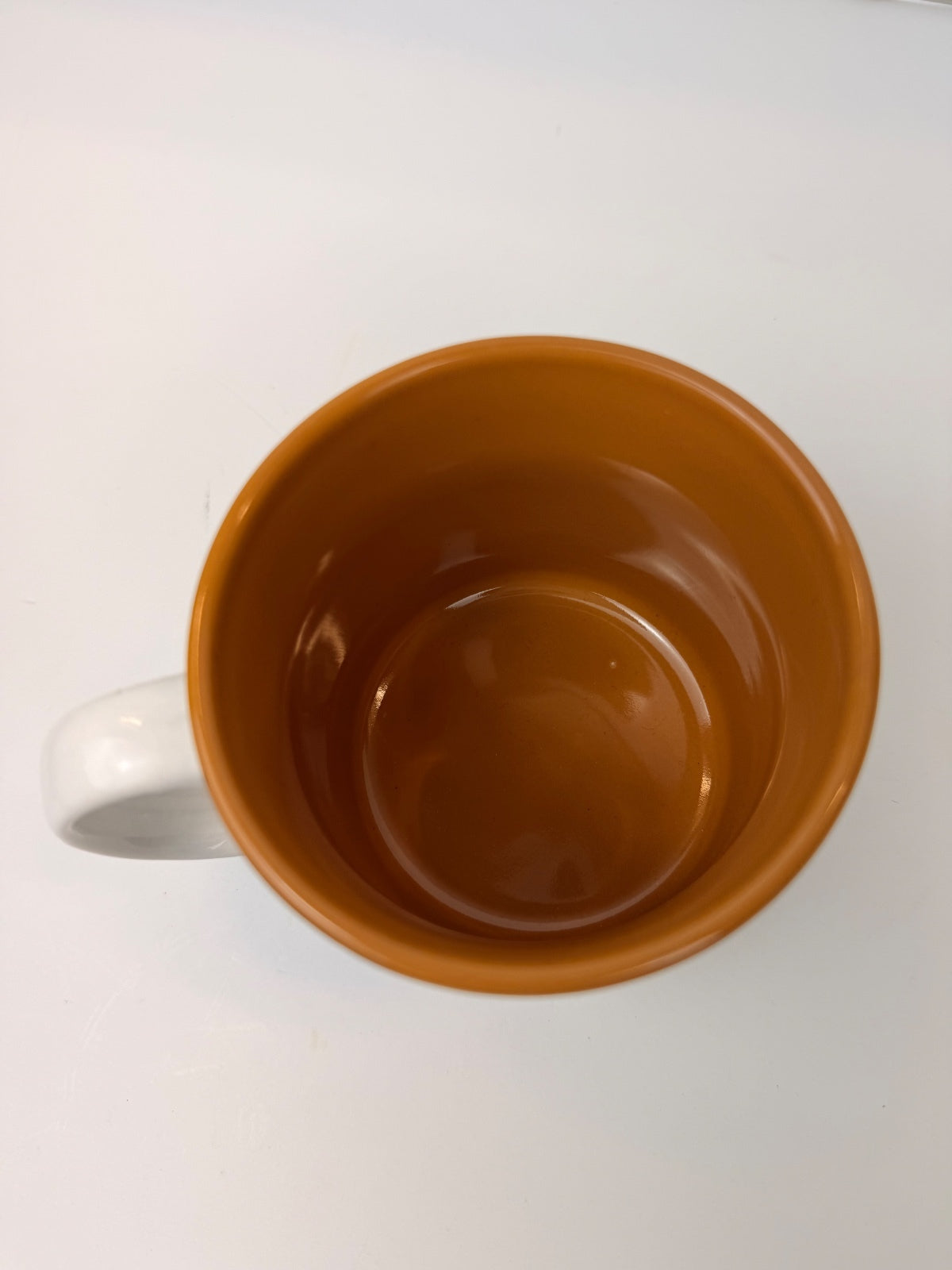 Vintage 90s Disney The Aristocats Ceramic Coffee Mug Caramel Brown Interior EXCELLENT CONDITION