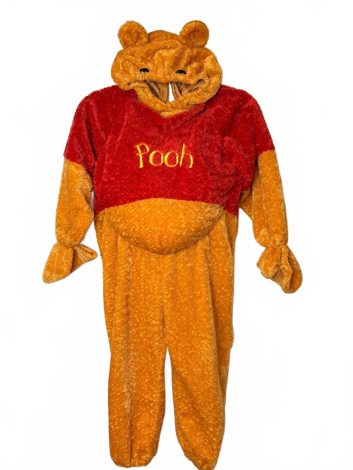Disney Winnie the Pooh Kids Plush Halloween Costume Hooded One Piece Size S