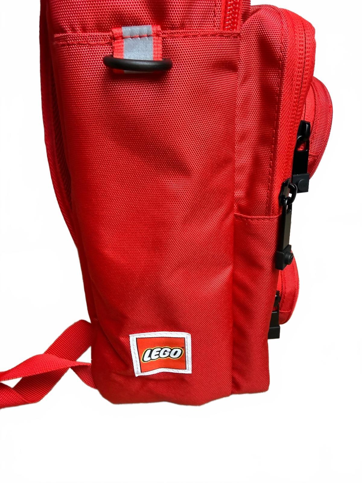 LEGO Brick 2x2 Red Backpack School Bag – New Without Tags Never Used