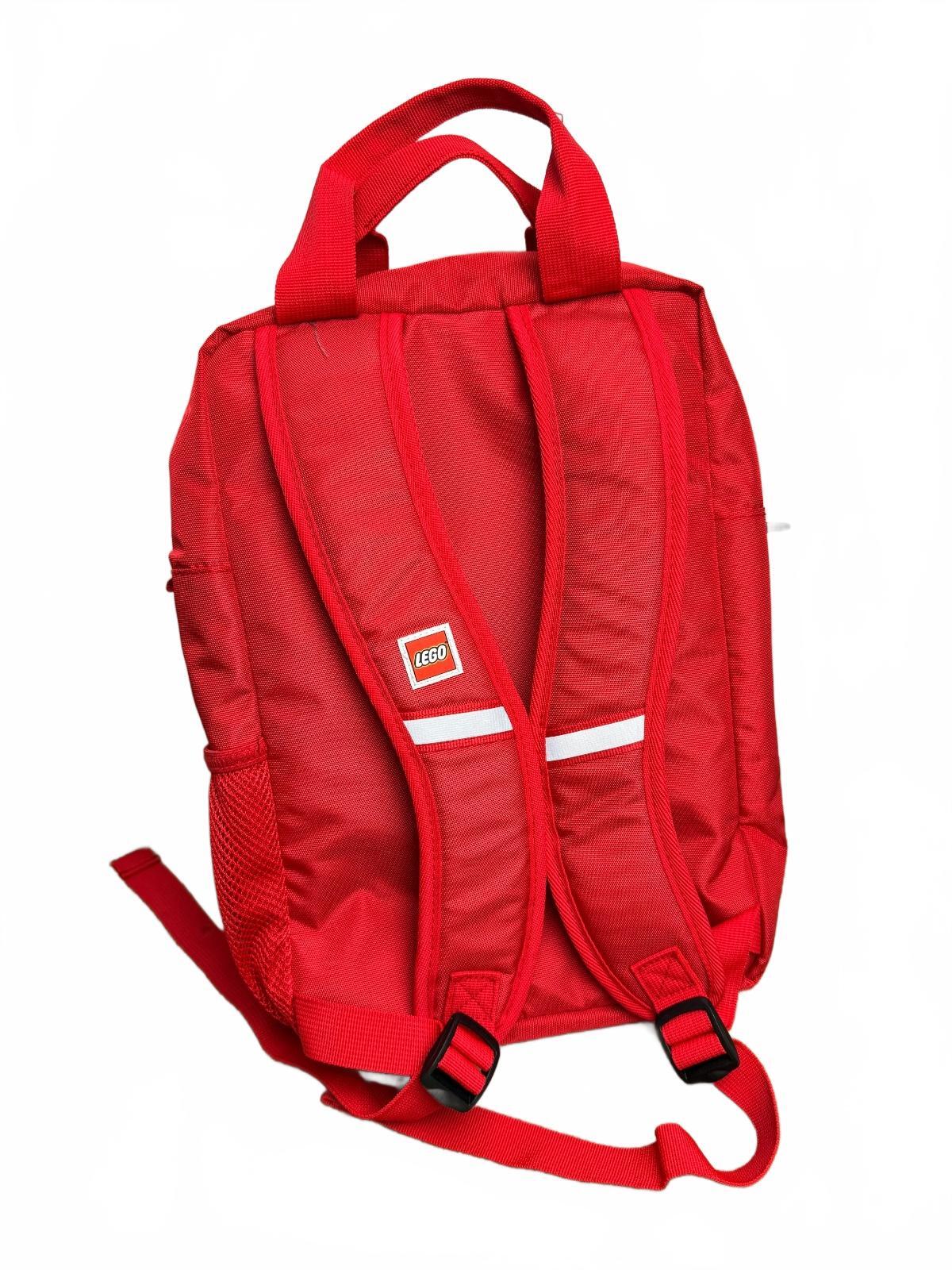 LEGO Brick 2x2 Red Backpack School Bag – New Without Tags Never Used