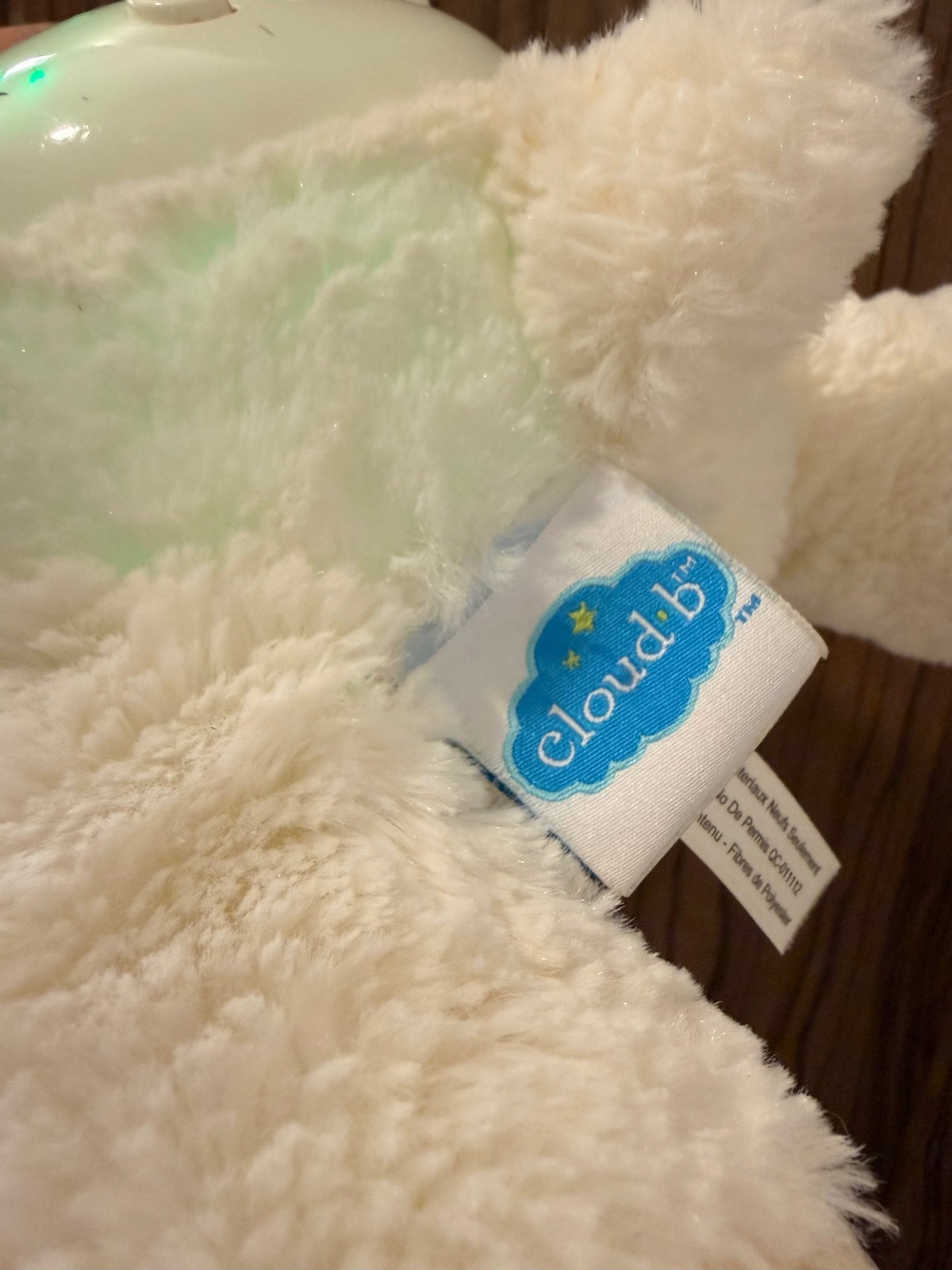 Pottery Barn Kids Cloud B Lamb Baby Nursery Star Projector Plush Night Light PRE-OWNED