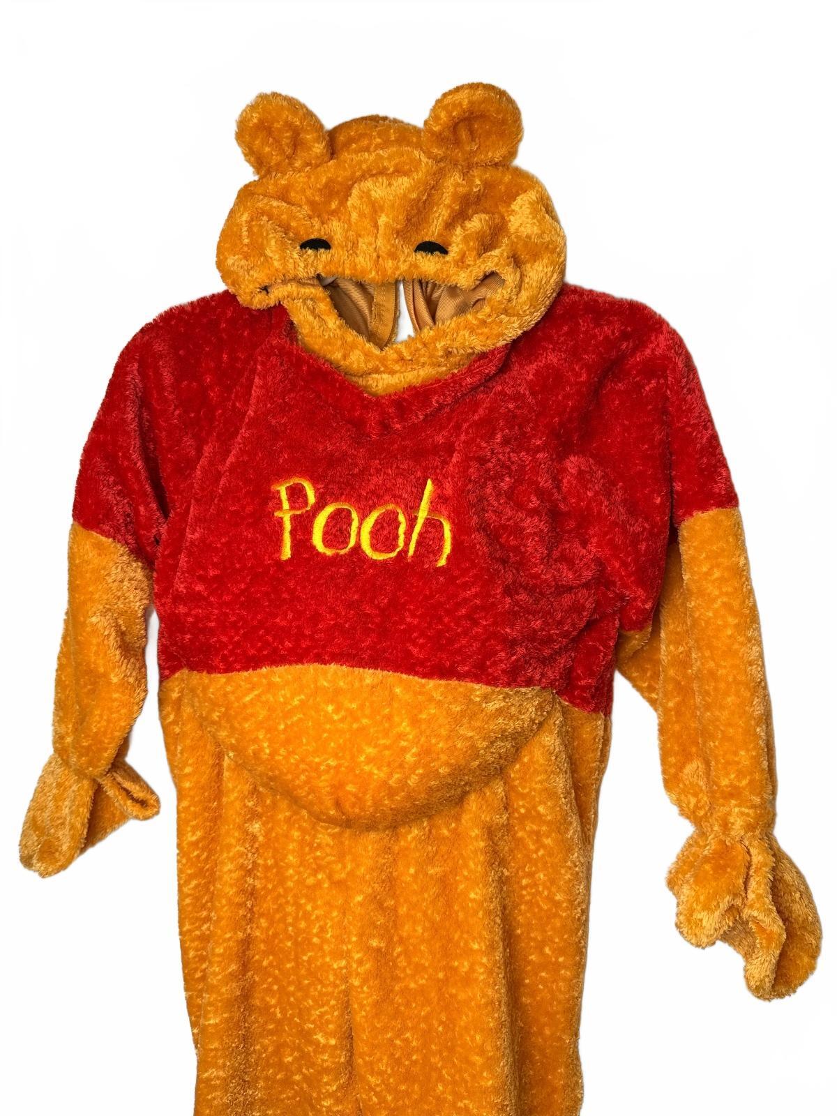 Disney Winnie the Pooh Kids Plush Halloween Costume Hooded One Piece Size S
