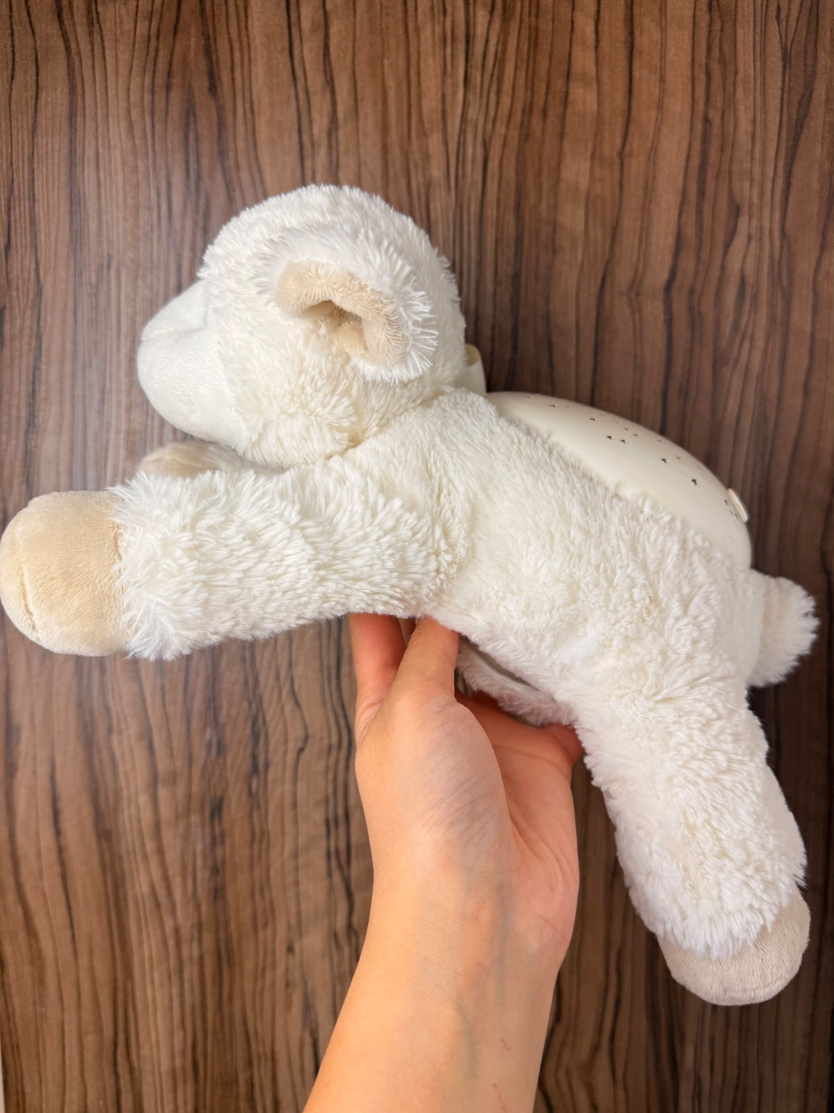 Pottery Barn Kids Cloud B Lamb Baby Nursery Star Projector Plush Night Light PRE-OWNED