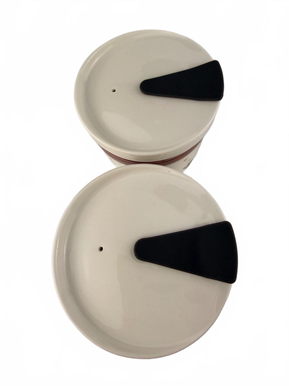 Villeroy & Boch Christmas Coffee To Go Mugs Set of 2 New Holiday Porcelain NEW