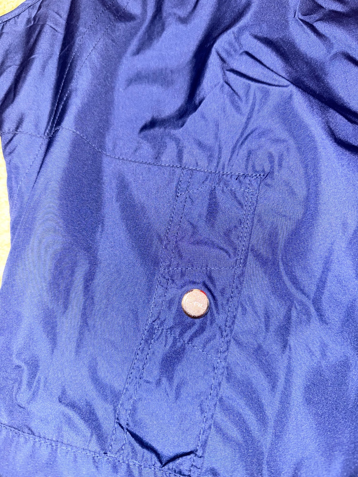 Lauren Ralph Lauren Women’s XL Reversible Colorblock Nautical Zip Vest LRL PRE-OWNED