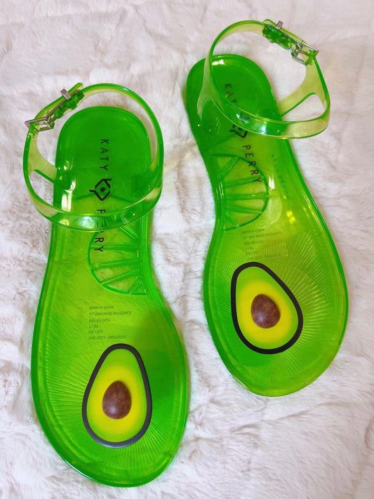 Katy Perry Geli Sandals, Avocado, Size 7